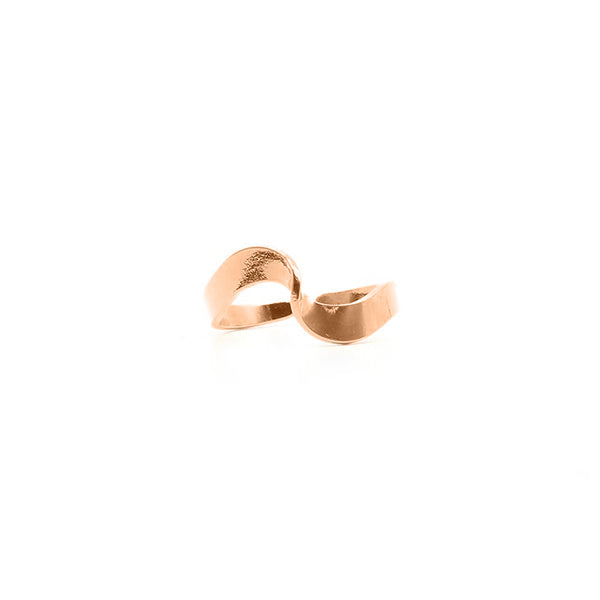 Bague Vague Or Rose