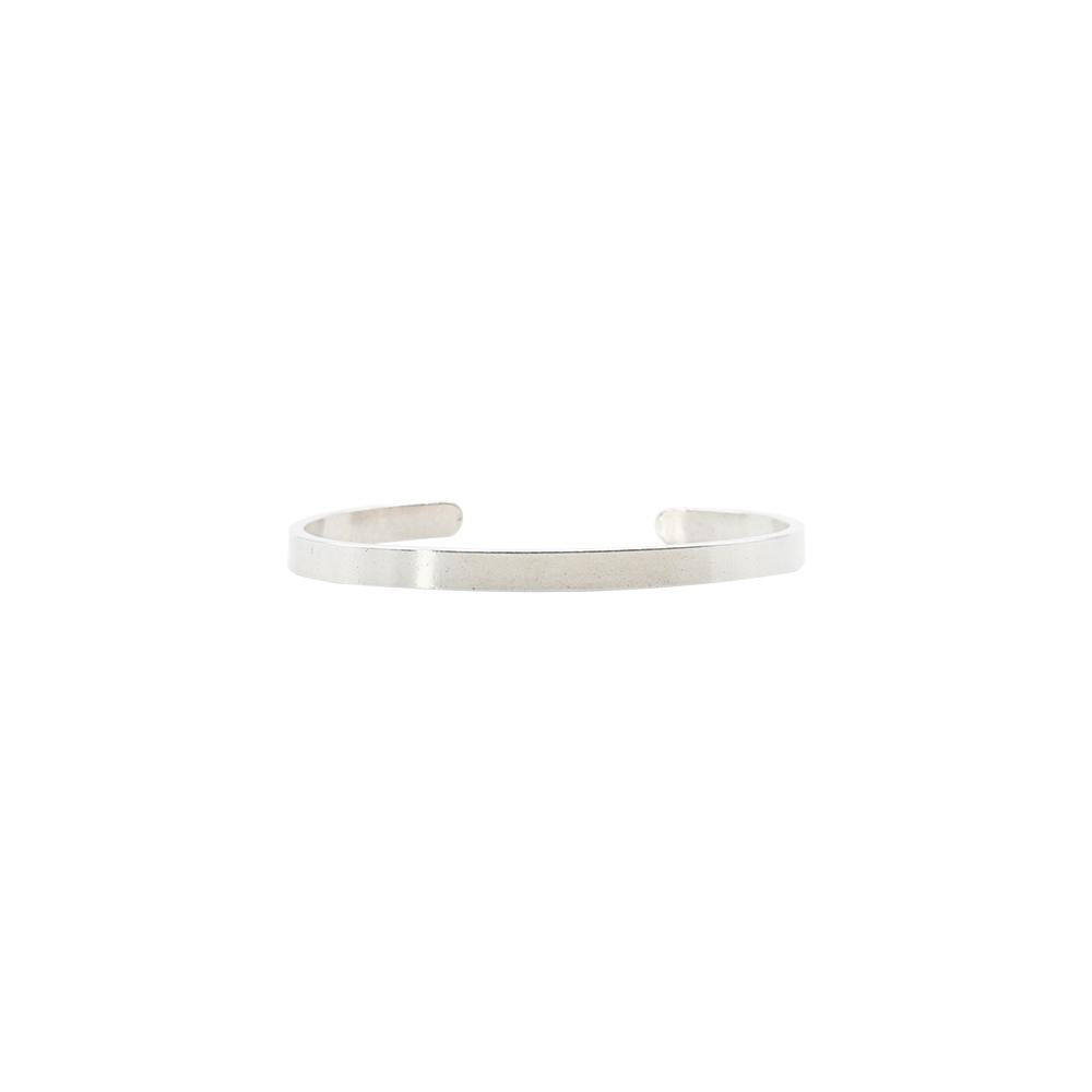 Bracelet Jonc Simple Argent 2