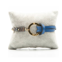 Charger l&#39;image dans la galerie, Bracelet Personnalisable Phoenix Gabbro Or Bleu 