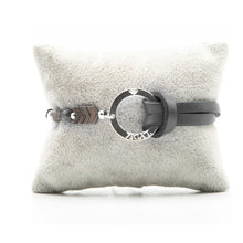 Charger l&#39;image dans la galerie, Bracelet Personnalisable Phoenix Gabbro Argent Gris