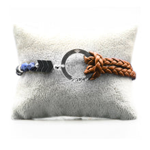 Charger l&#39;image dans la galerie, Bracelet Personnalisable Phoenix Sodalite Argent Marron T