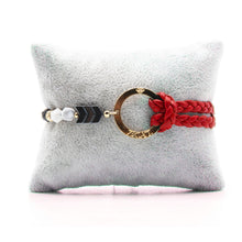 Charger l&#39;image dans la galerie, Bracelet Personnalisable Phoenix Howlite Or Rouge T