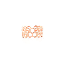 Charger l&#39;image dans la galerie, Bague Ruche Or Rose